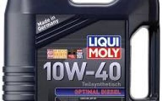 Характеристики моторного масла 10W40