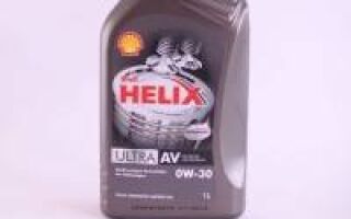 Масло Shell Helix Ultra 0w30